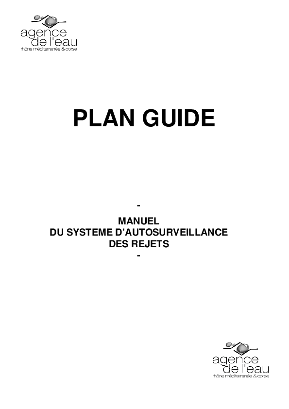 Manuel d'autosurveillance des rejets industriels