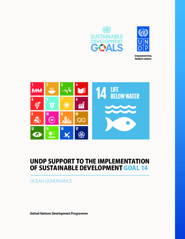 UNDP support for the implementation of sustainable development, goal 14. Ocean Governance