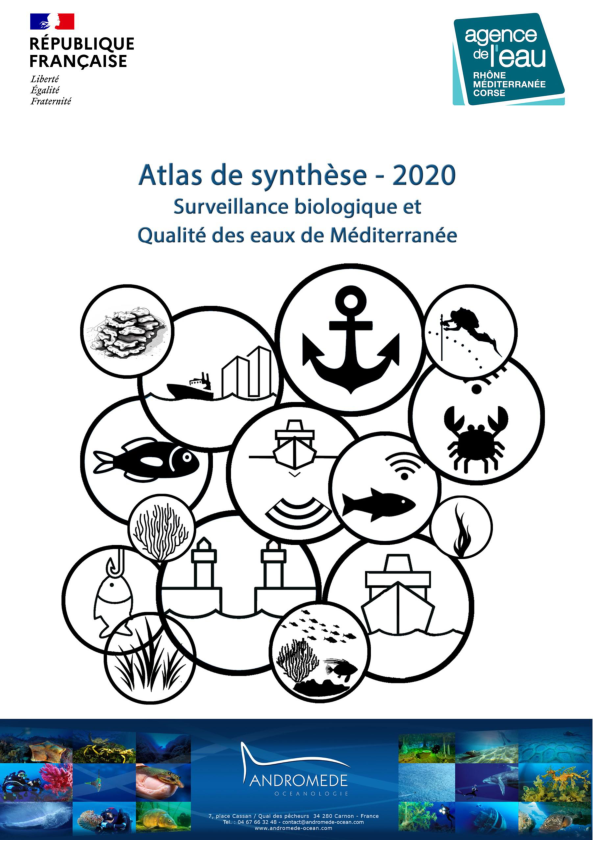 Atlas de synthèse : surveillance biologique et qualité des eaux de Méditerranée