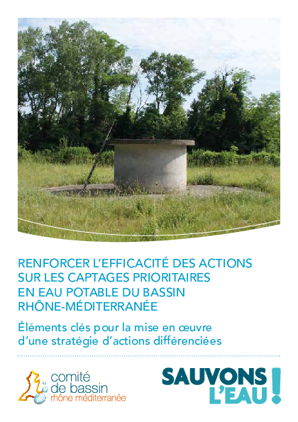 Captages prioritaires - Plaquette du guide SDAGE