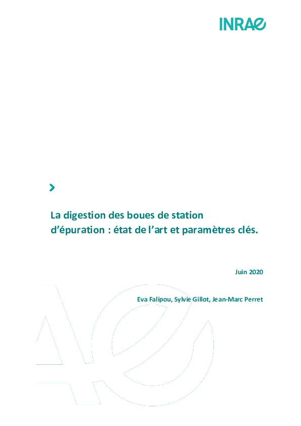 La digestion des boues de station d'épuration : état de l'art et paramètres clés