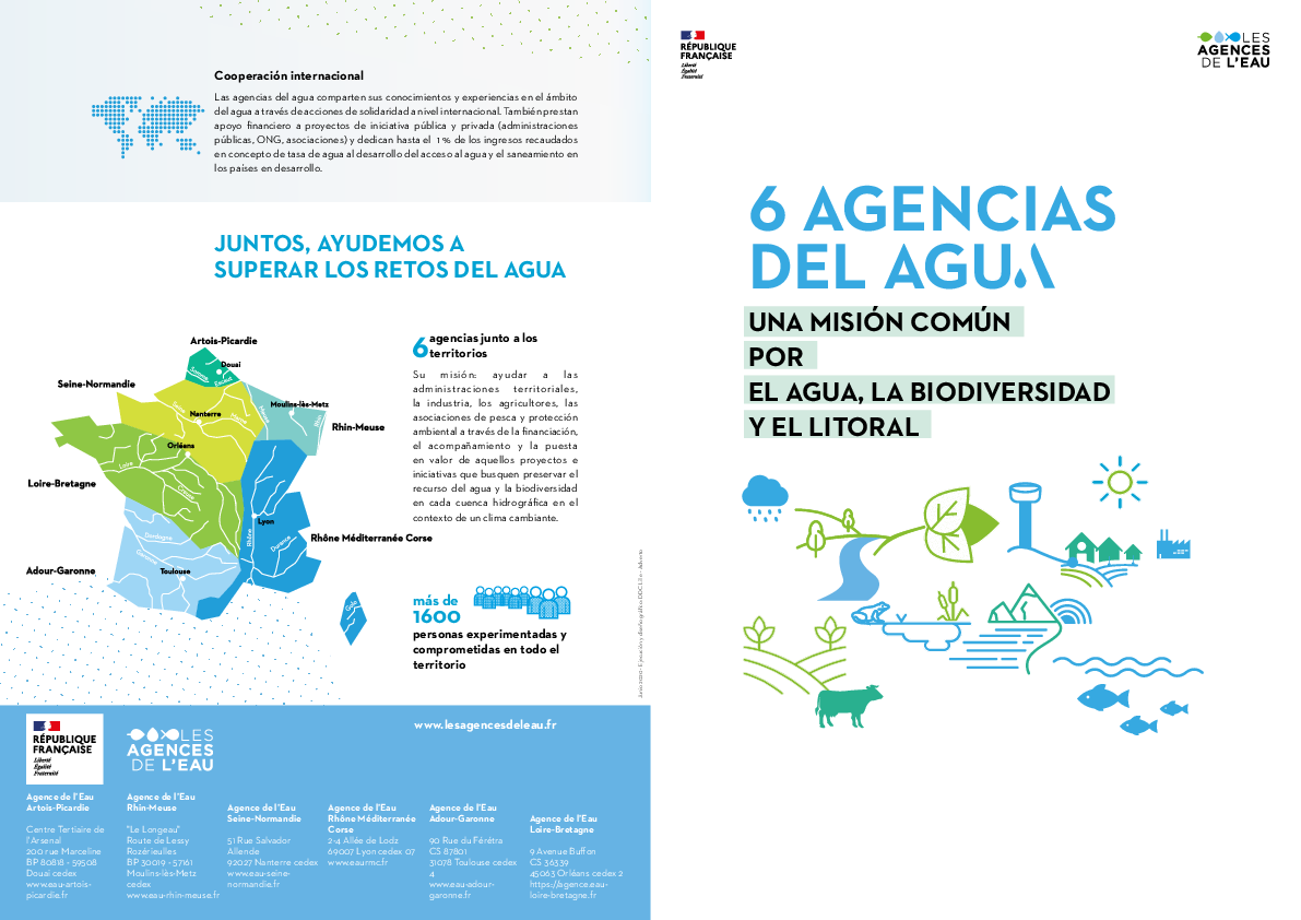 6 agencias del agua - Una mision comun por el agua, la biodiversidad y el litoral