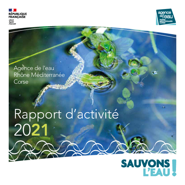 Rapport d'activité 2021 de l'agence de l'eau