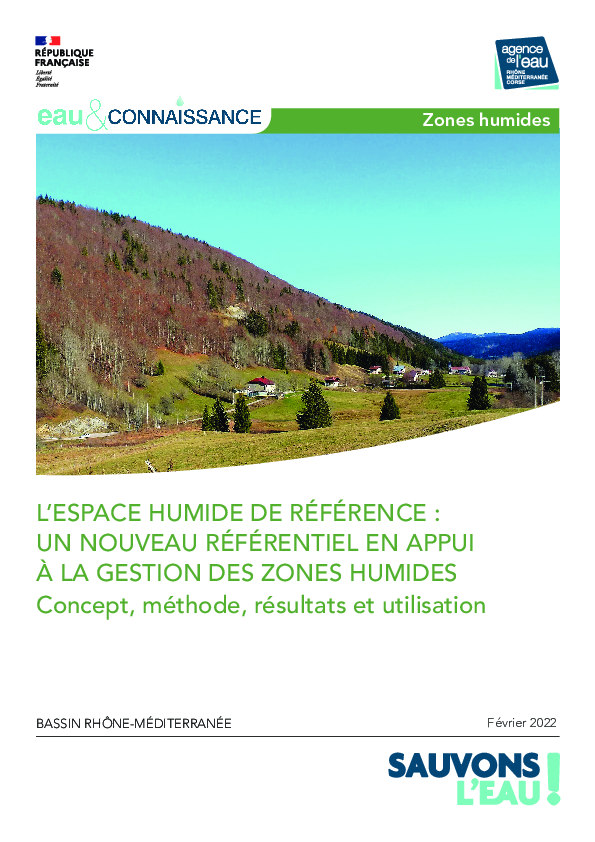 L'espace humide de référence, un nouveau référentiel en appui à la gestion des zones humides