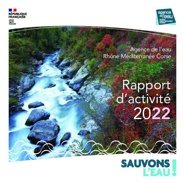 Rapport d'activité 2022 de l'agence de l'eau