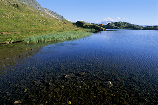 Photo du Lac Besson, dans les Alpes Maritimes