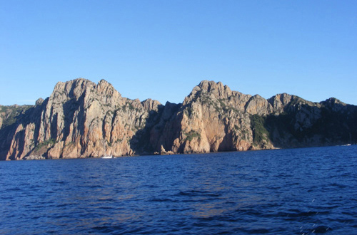 Golfe de Girolata, réserve naturelle de Scandola, Corse (photo)