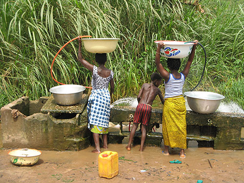 Accès à l’eau (photo)