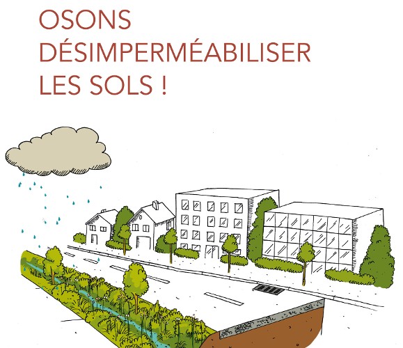 Couverture du document : osons desimpermeabiliser les sols !
