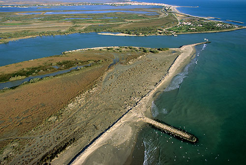 Embouchure du petit Rhône (photo)