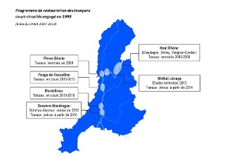 Programme de restauration des tronçons court-circuités engagé en 1998 - colloque