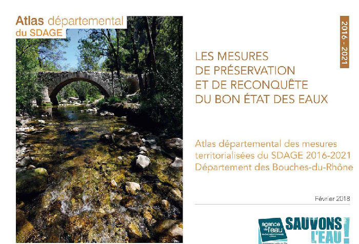 Atlas départemental des mesures territorialisées du SDAGE 2016-2021 - Département des Bouches-du-Rhône