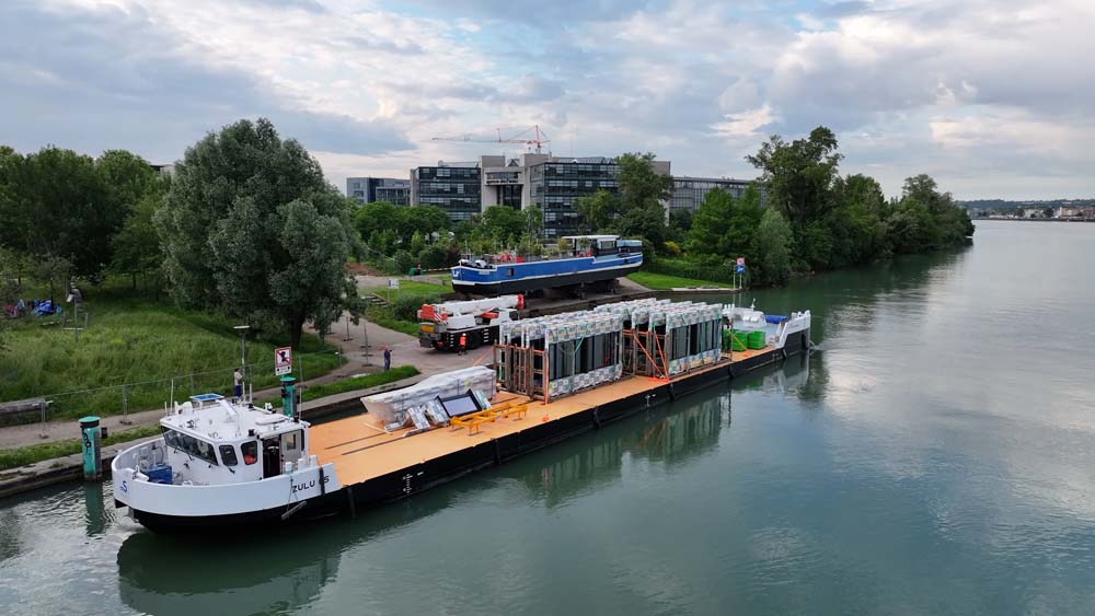 Rénovation du siège de l'agence de l'eau : le choix de la voie fluviale