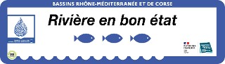 Logo Rivière en bon état