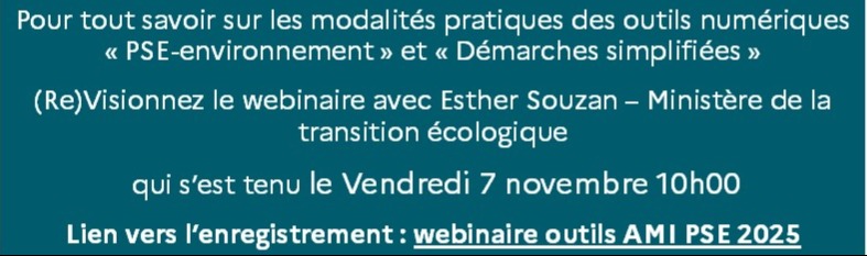 Webinaire PSE outils