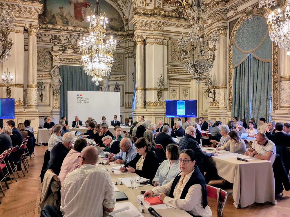 Réunion du comité de bassin Rhône-Méditerranée dans un contexte hydrologique dégradé