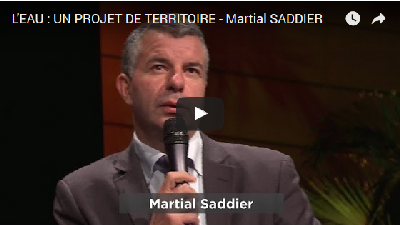 Vidéo : L'eau, un projet de territoire - Martial Saddier
