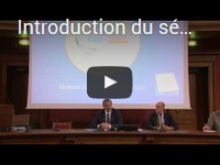 Vidéo : Ouverture du séminaire changement climatique