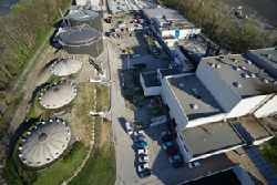 Aquapole, station d’épuration innovante à Grenoble (photo)
