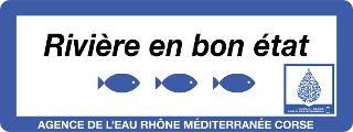 Logo Rivière en bon état