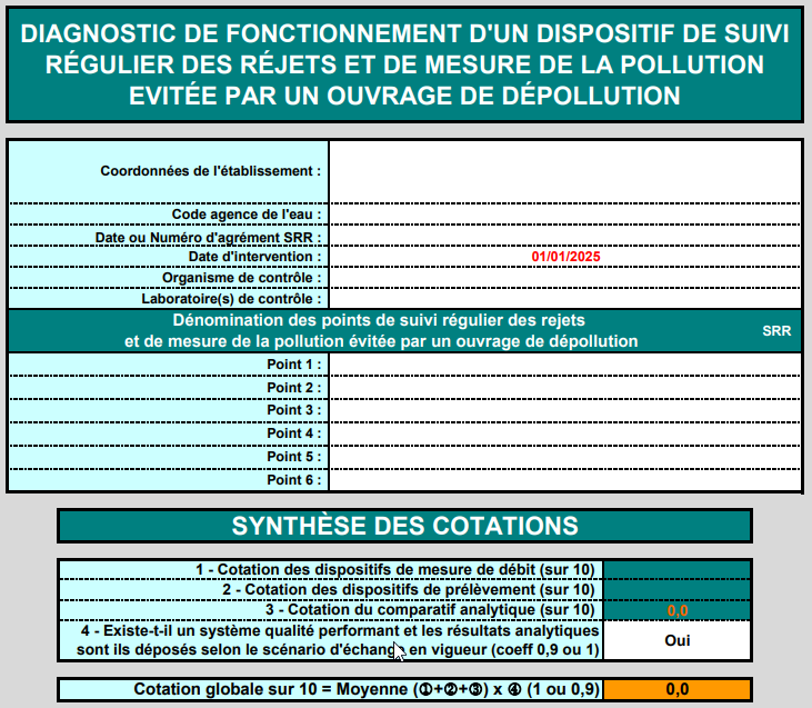 Grille de cotation - CDA Industries Collectivités