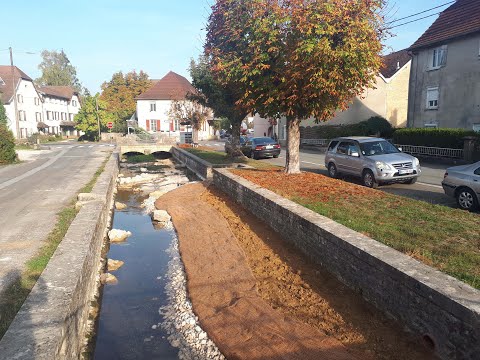 Restauration du Bief de Colombier-Fontaine