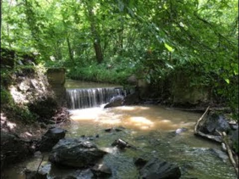 La rivière du Formans (Ain) retrouve son lit